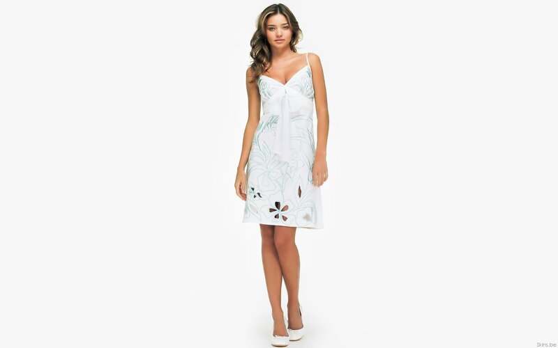 woman in white floral dress