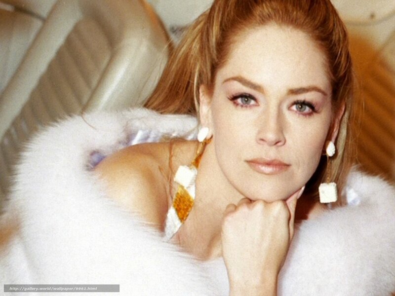woman in white fur coat