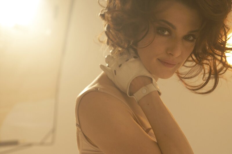 woman in white glove