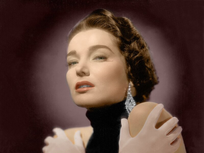 Woman in White Gloves — Black, Dramatic
