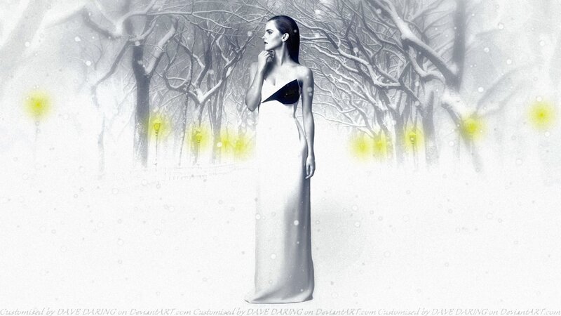 Woman in White Gown — Serene, Contemplative