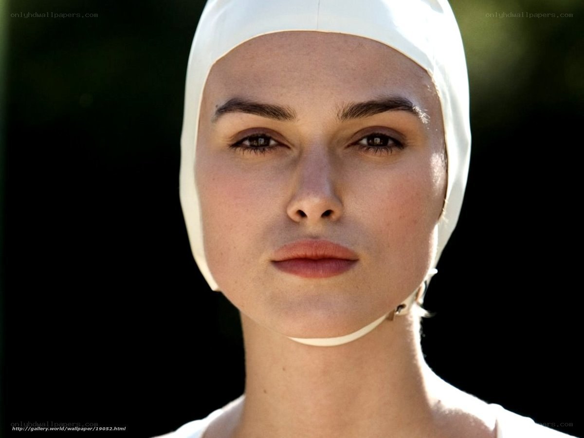 woman in white head covering