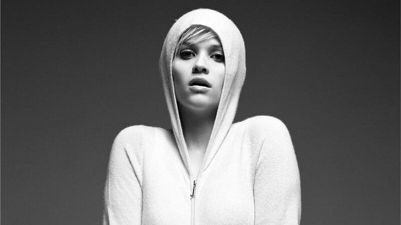 woman in white hoodie