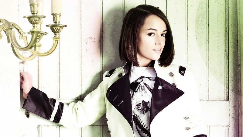 woman in white jacket