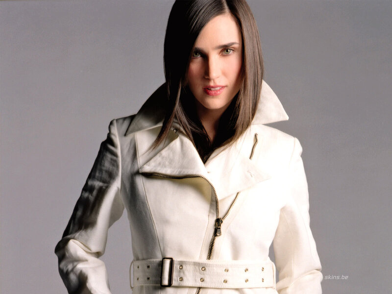 woman in white jacket