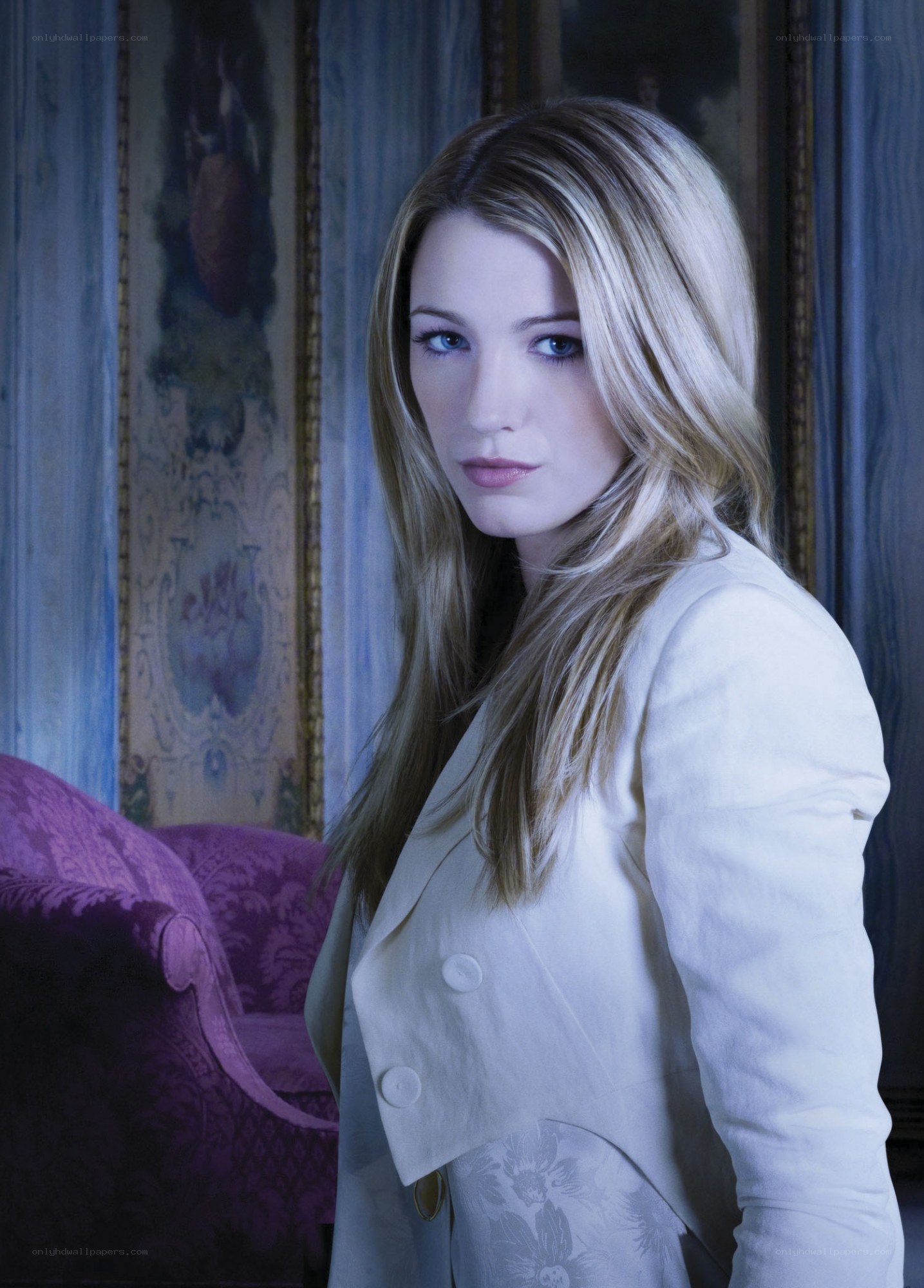 woman in white jacket