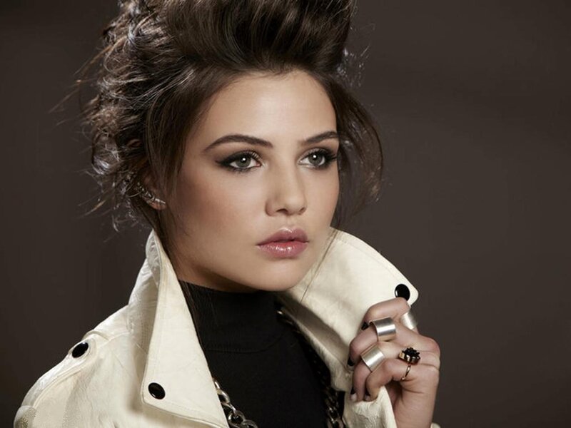 Woman in White Jacket — Brown
