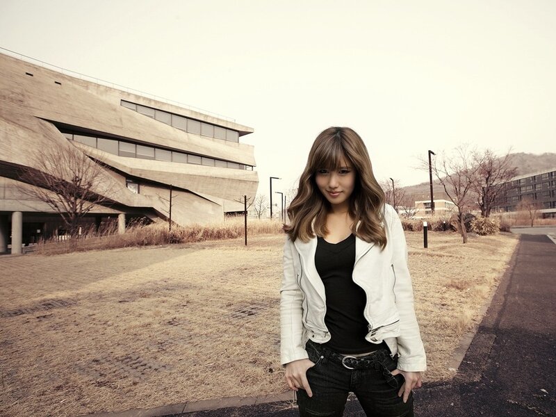 woman in white jacket outdoors