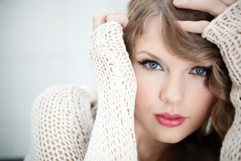 woman in white knit sweater