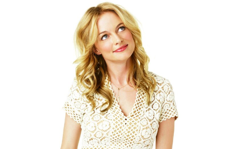 woman in white lace top
