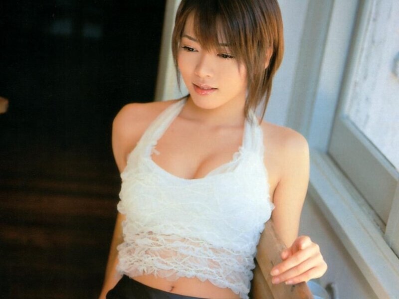 woman in white lace top