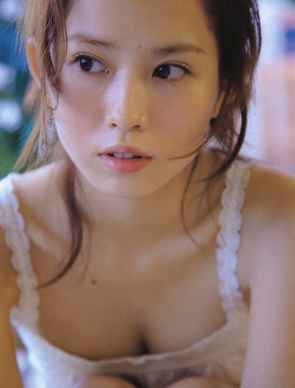 woman in white lace top