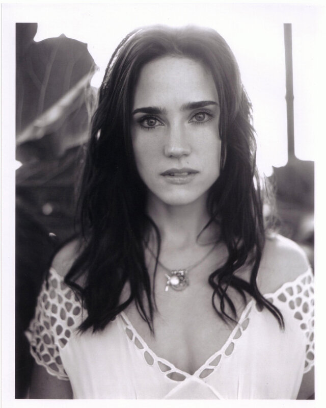 woman in white lace top