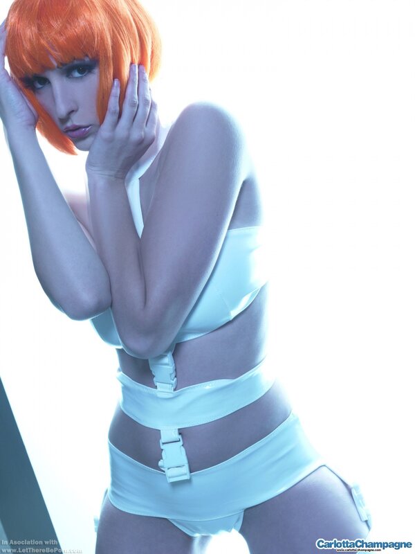 woman in white outfit