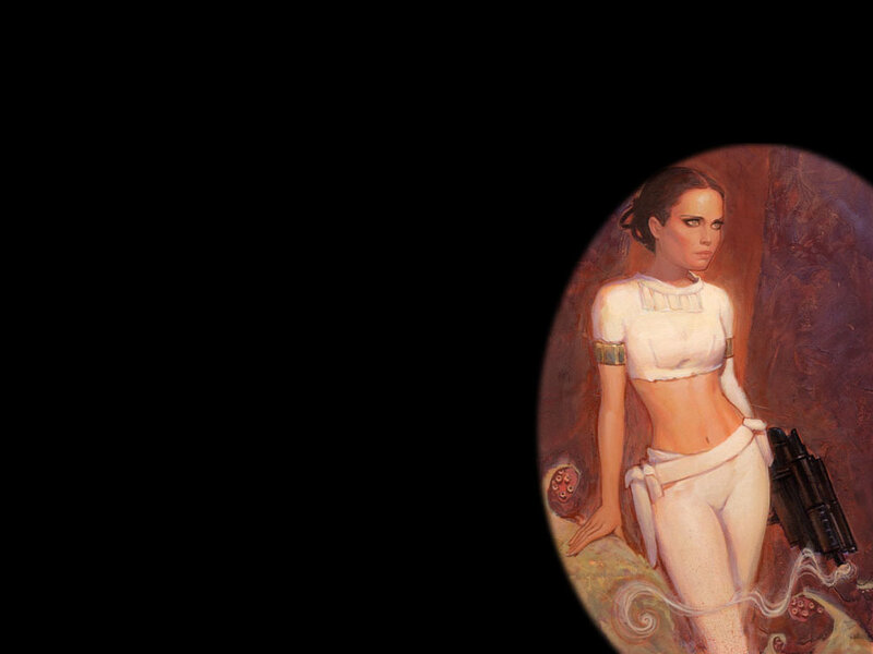Woman in White Outfit — Dramatic, Illustration