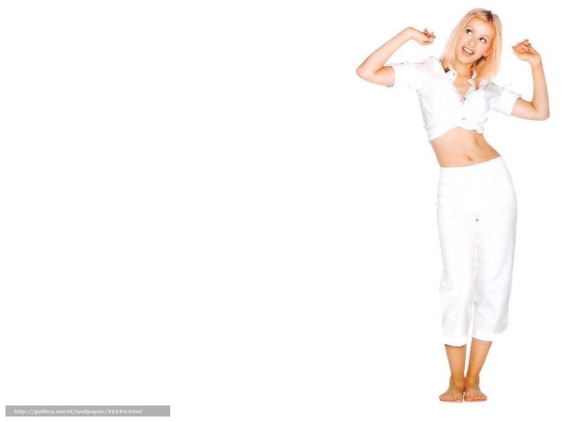 Woman in White Outfit — Playful