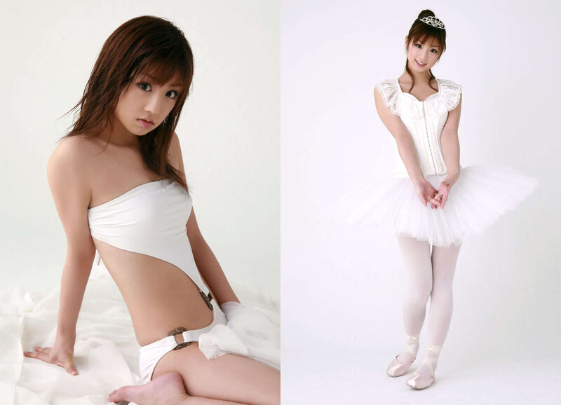 woman in white outfits