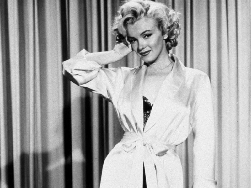 Woman in White Robe — Black, Confident