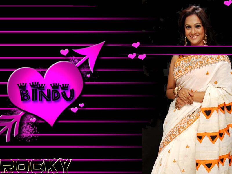 Woman in White Sari — Black