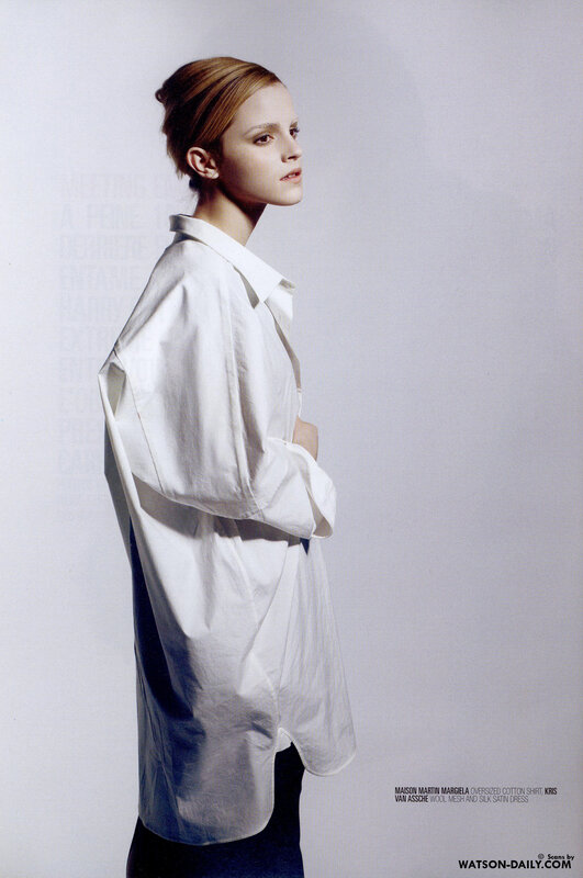 woman in white shirt