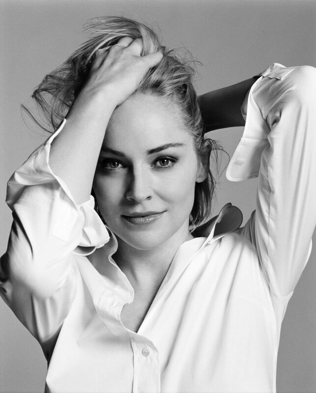 woman in white shirt