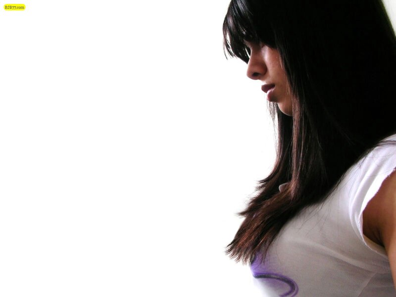 woman in white shirt