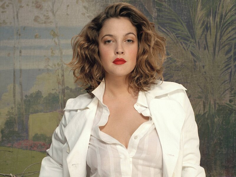 woman in white shirt