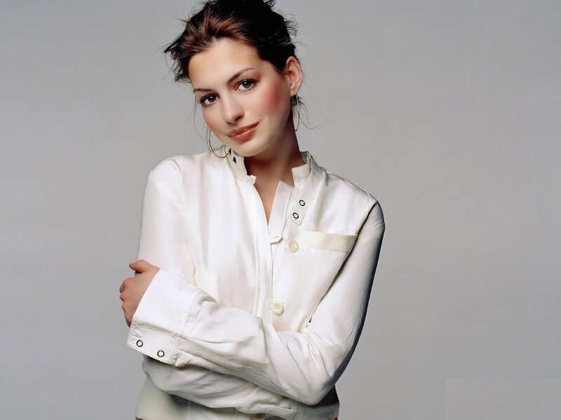 woman in white shirt