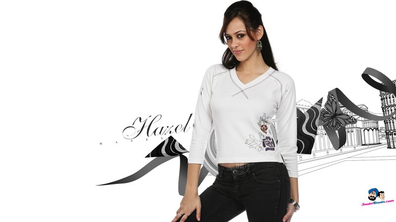 Woman in White Shirt — Confident, Photograph, Black Jeans