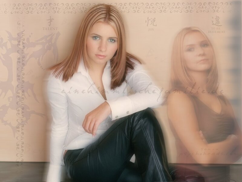 Woman in White Shirt — Neutral, Photograph, Leather Pants