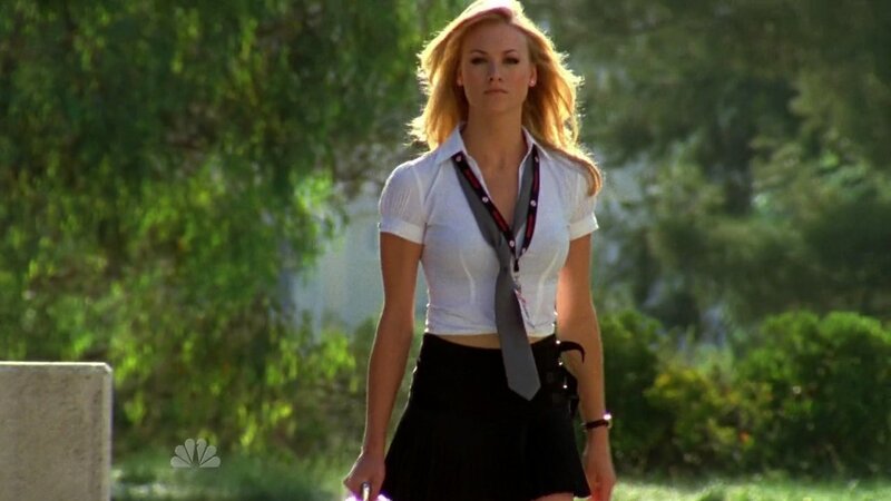 Woman in White Shirt — Serious, Afternoon, Photograph