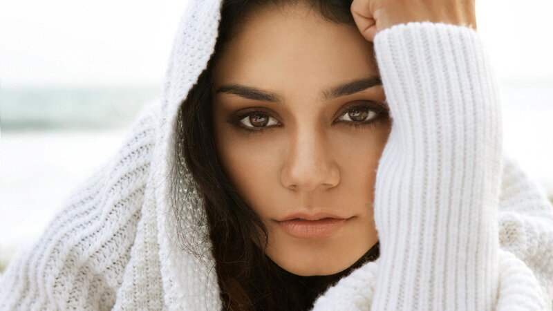 woman in white sweater