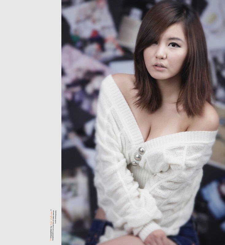 woman in white sweater