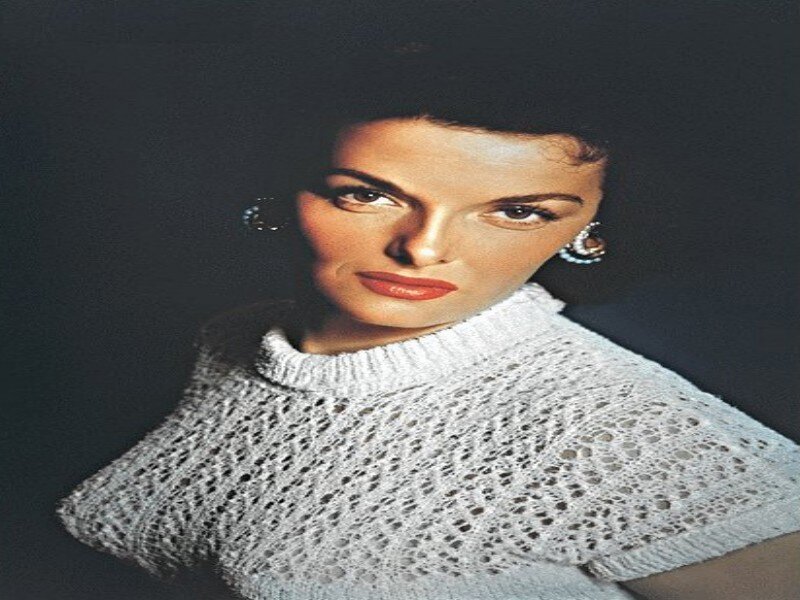 Woman in White Sweater — Dramatic, Photograph