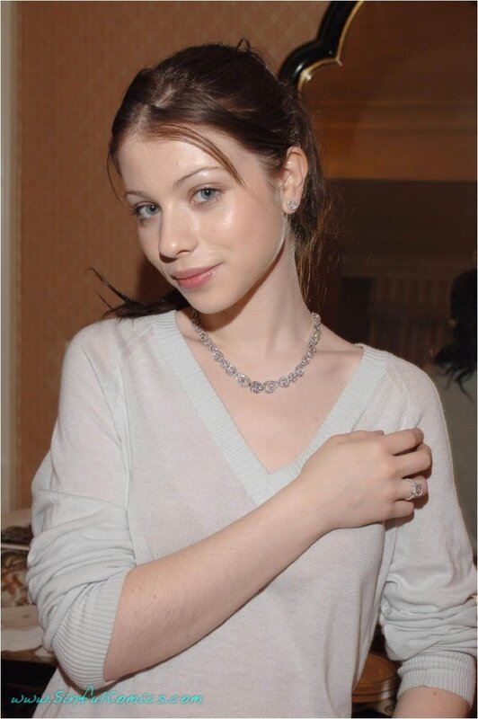 Woman in White Sweater — Neutral, Photograph, Necklace
