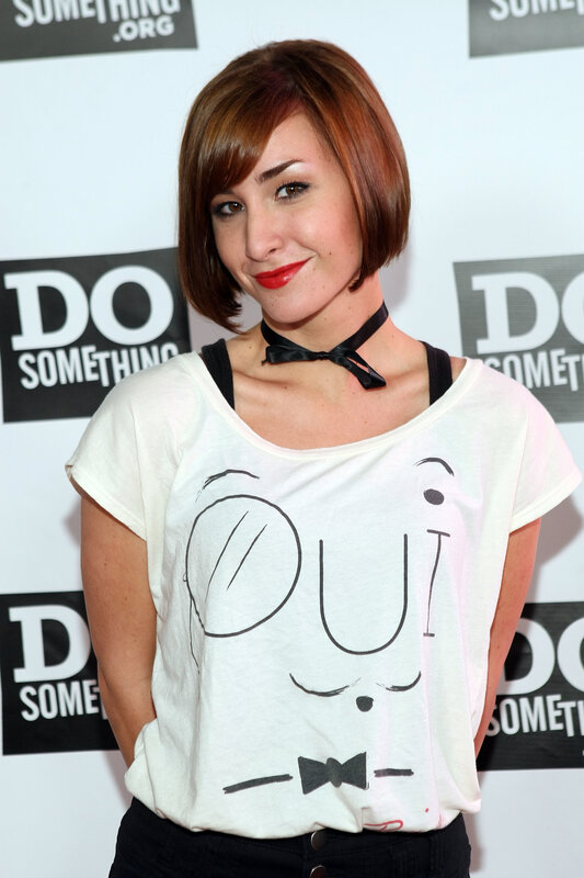 woman in white t-shirt