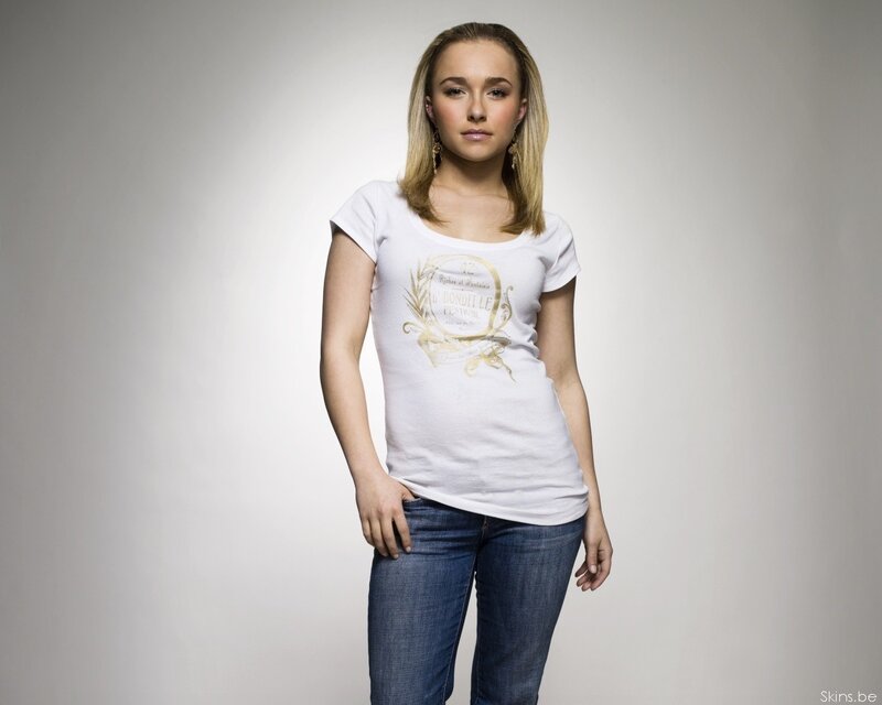 woman in white t-shirt