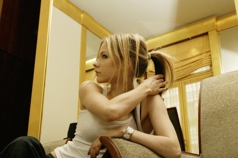 woman in white tank top