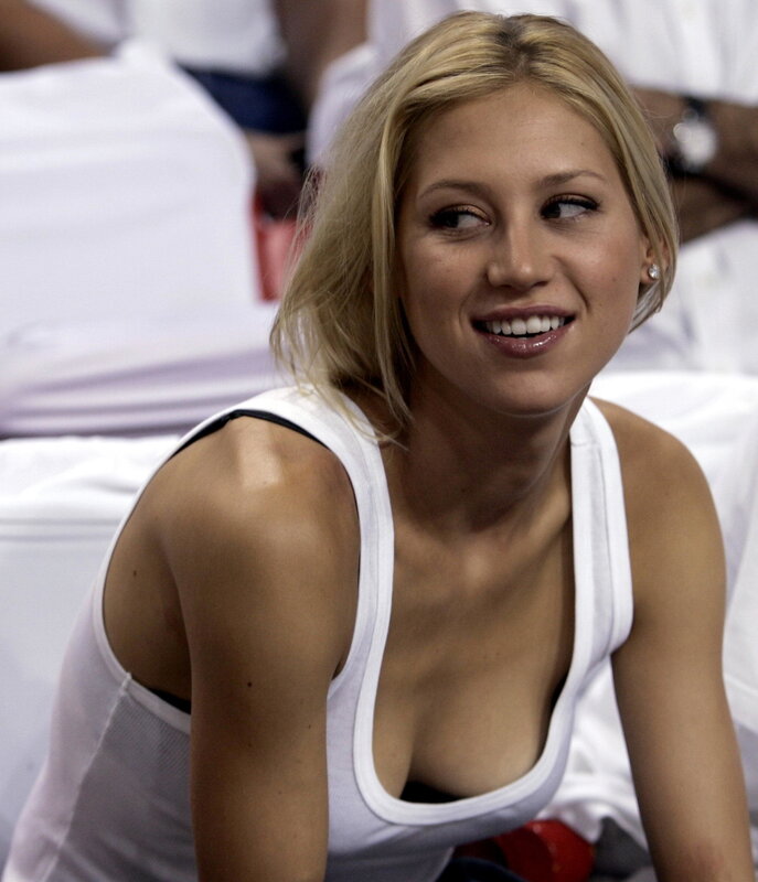 woman in white tank top