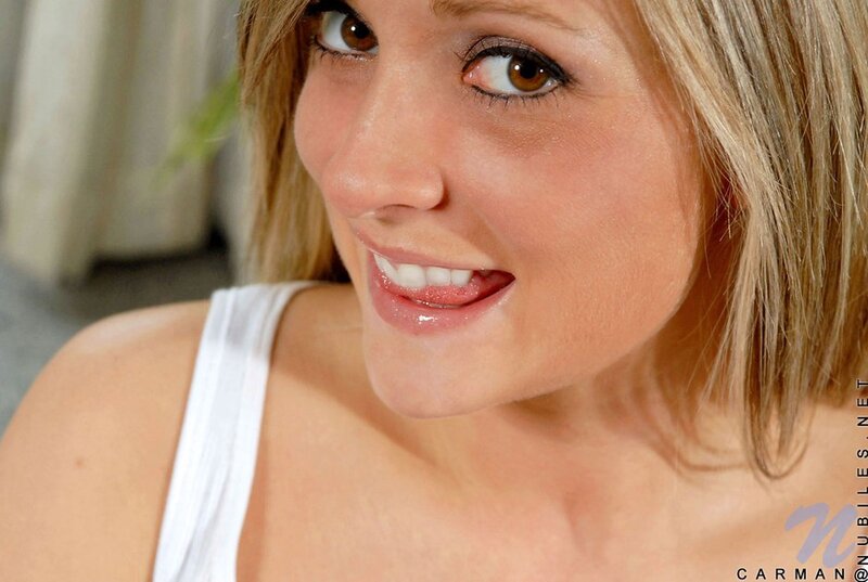 woman in white tank top