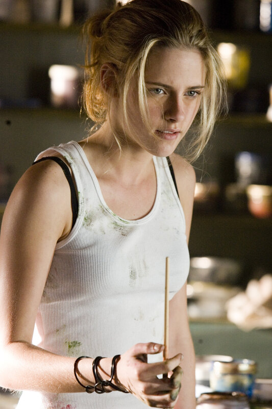 woman in white tank top