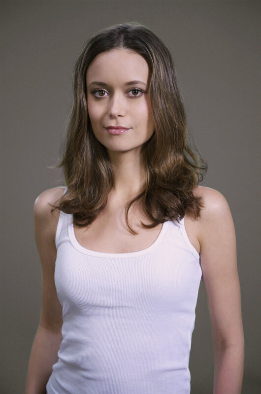 woman in white tank top