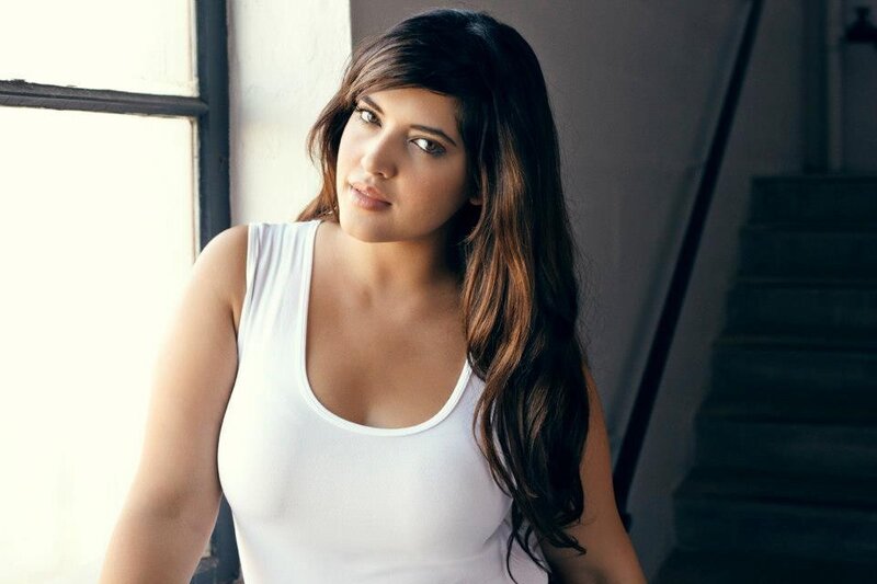 woman in white tank top