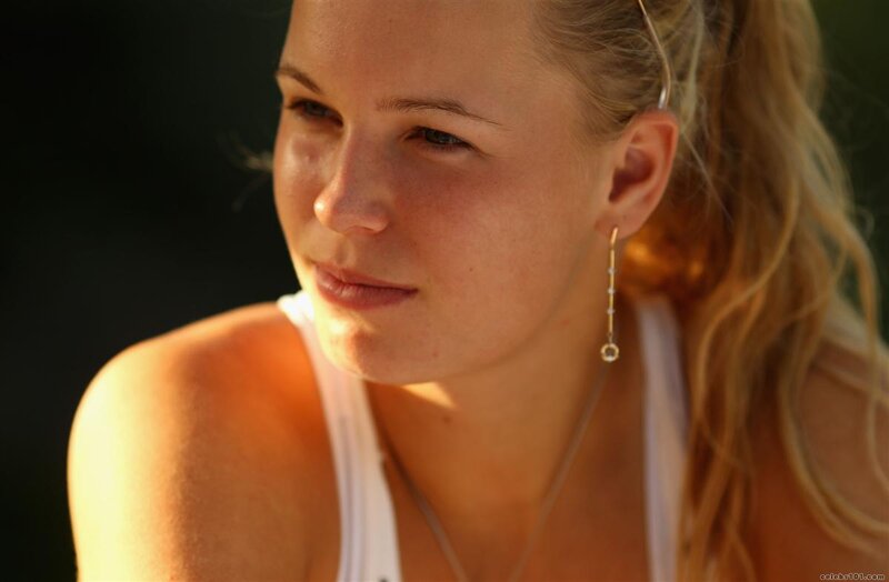 woman in white tank top