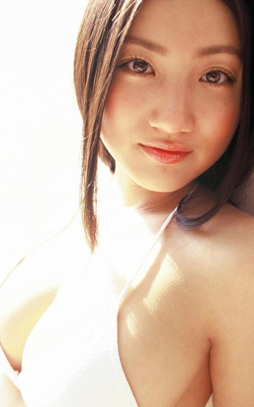 woman in white top