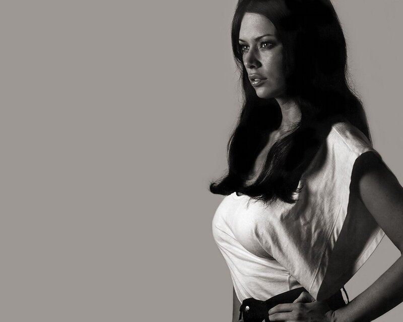 woman in white top