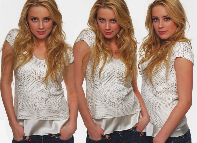 woman in white top