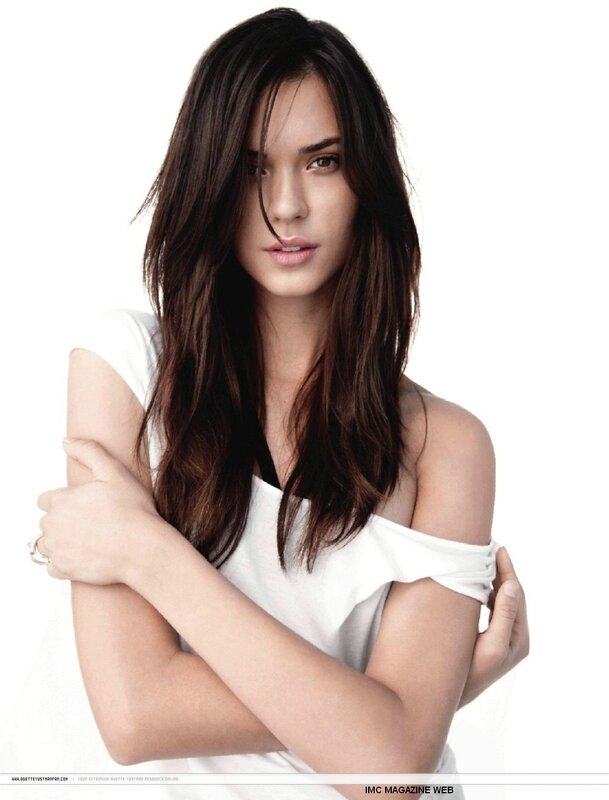 woman in white top