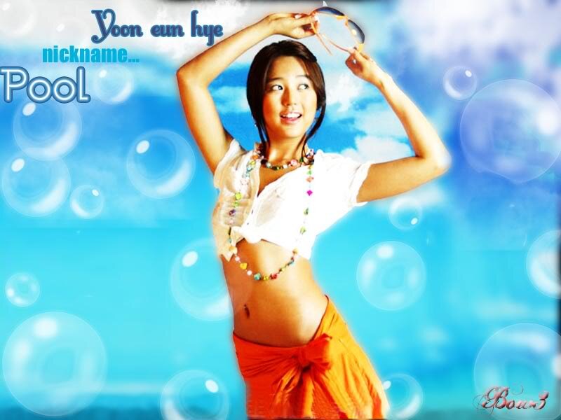 Woman in White Top — Blue, Playful