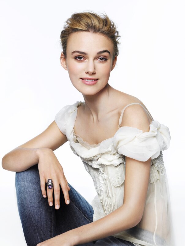 Woman in White Top — Calm, Photograph, Jeans, Ring